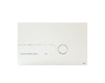 Flush plate IPLATE, mechanical actuation, white, Oli