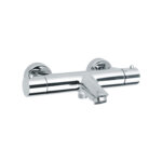 Thermostatic bath and shower mixer COX, chrome, Paini