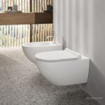 Wall hung wc SFERA NF 54 (seat included), satin white, Catalano