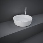 Washbasin FEELING WB SLIM 42, MATT WHITE, RAK