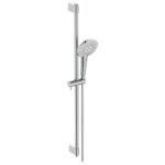 Hand shower and rail kit IDEALRAIN EVOJET, chrome, Ideal Standard