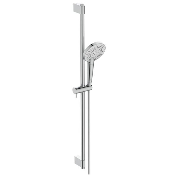 Hand shower and rail kit IDEALRAIN EVOJET, chrome, Ideal Standard