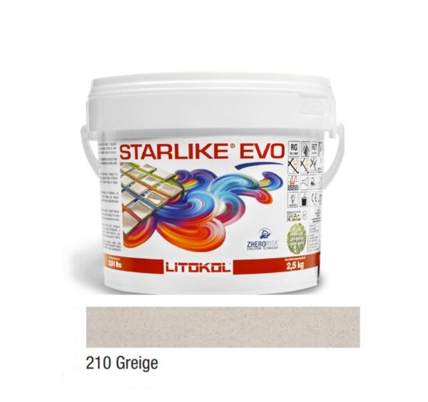 Эпоксидная затирочная смесь 2,5kg STARLIKE EVO 205 Travertino