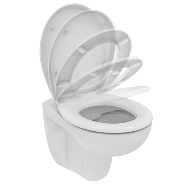 Wall hung wc EUROVIT Rimless (seat included) Ideal Standard