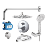 Thermostatic shower set CERATHERM 100, chrome, Ideal Standard