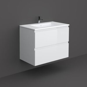 Washbasin cabinet JOY 800x460mm, Pure White, Rak