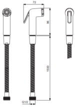 bide-dusas-komplekts-idealspray-hroms-ideal-standard