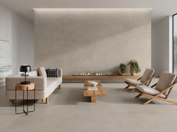 Sienas flīze/grīdas flīze KRETA, 100x100, Greige, STN Ceramica - Image 2