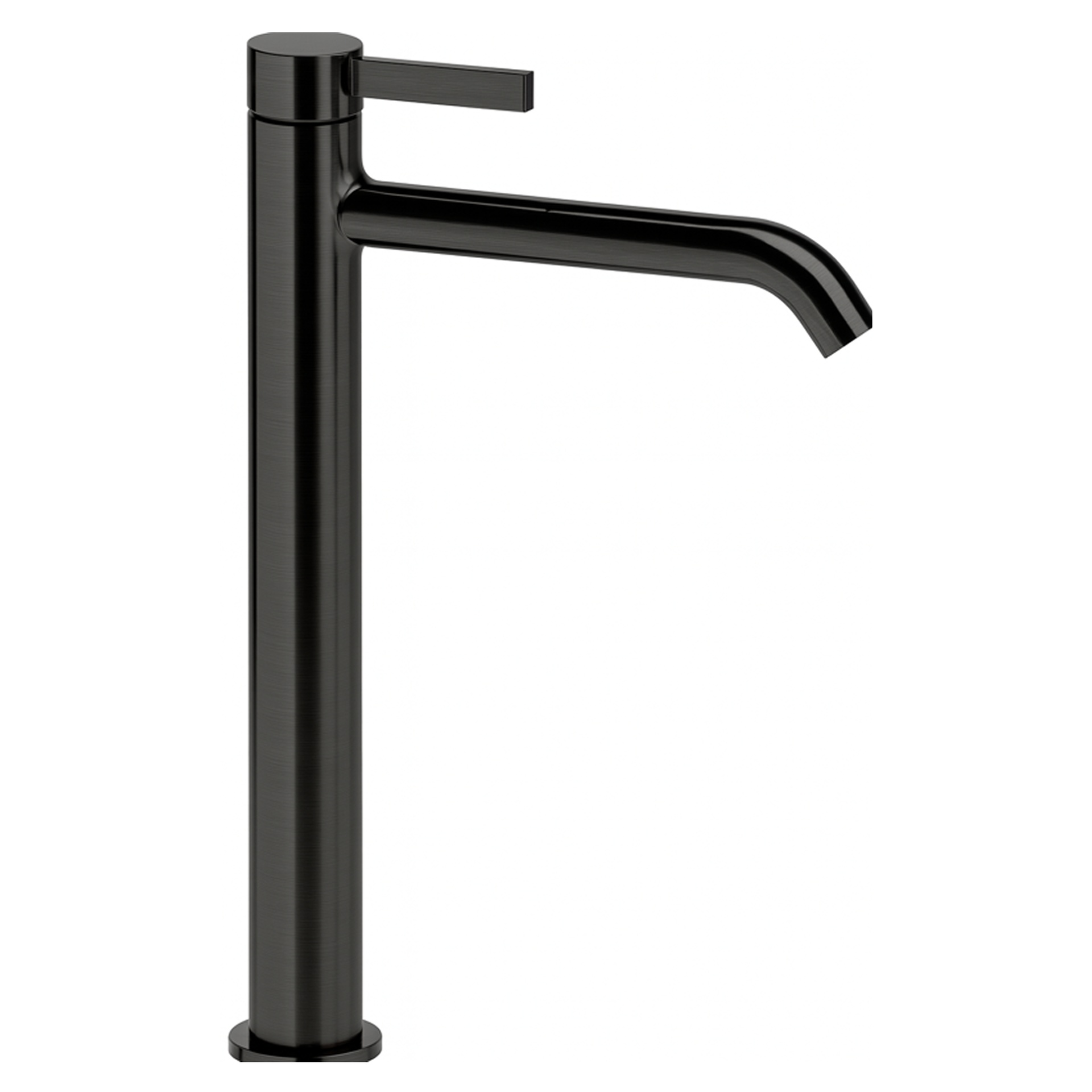 MCR607BFZ Izlietnes jaucējkrāns METRICA, shiny brushed black, Daniel - Image 1