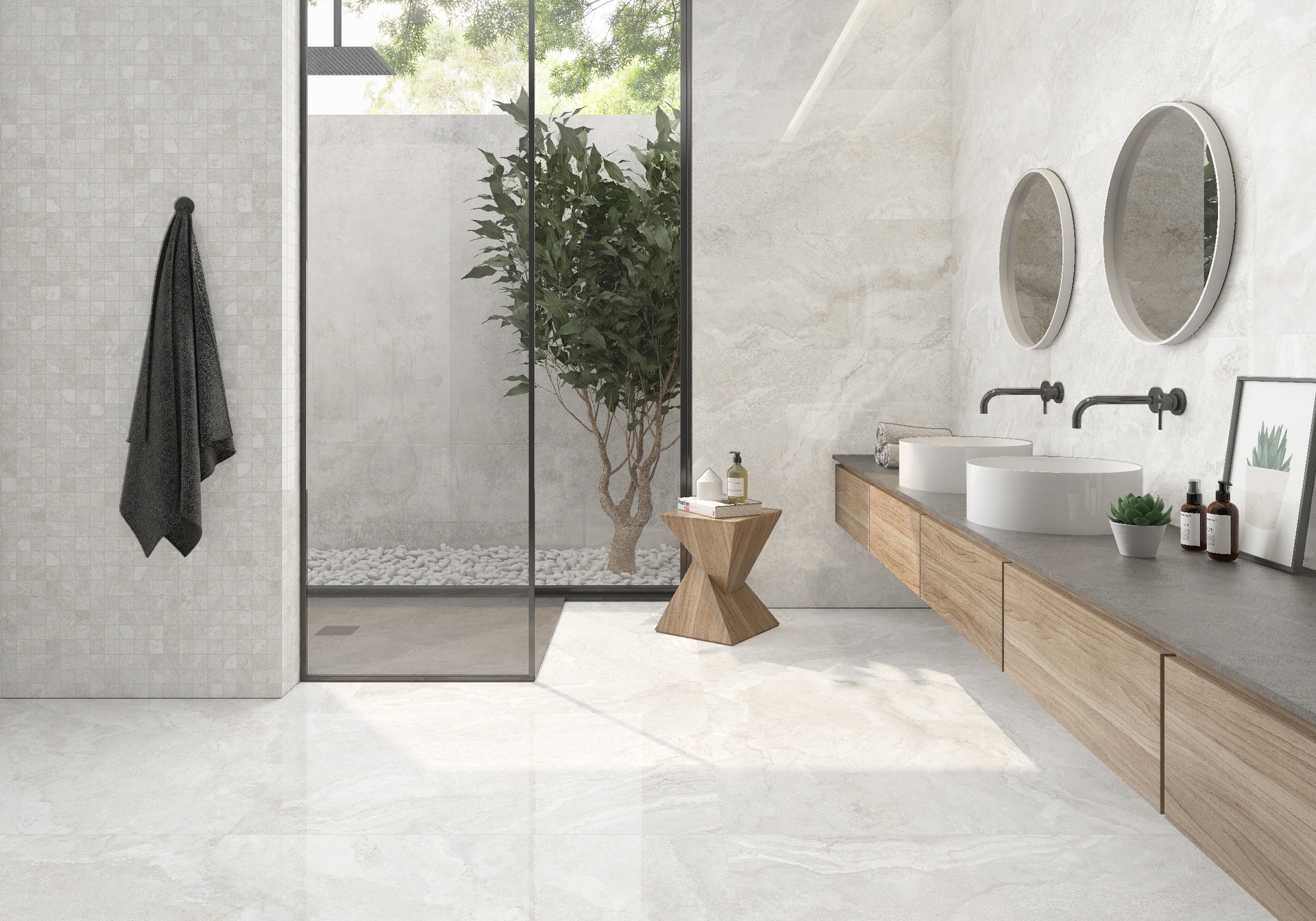 SENABLANCO60120-2 Sienas flīze/grīdas flīze SENA 60x120, Blanco, Prissmacer - Image 2