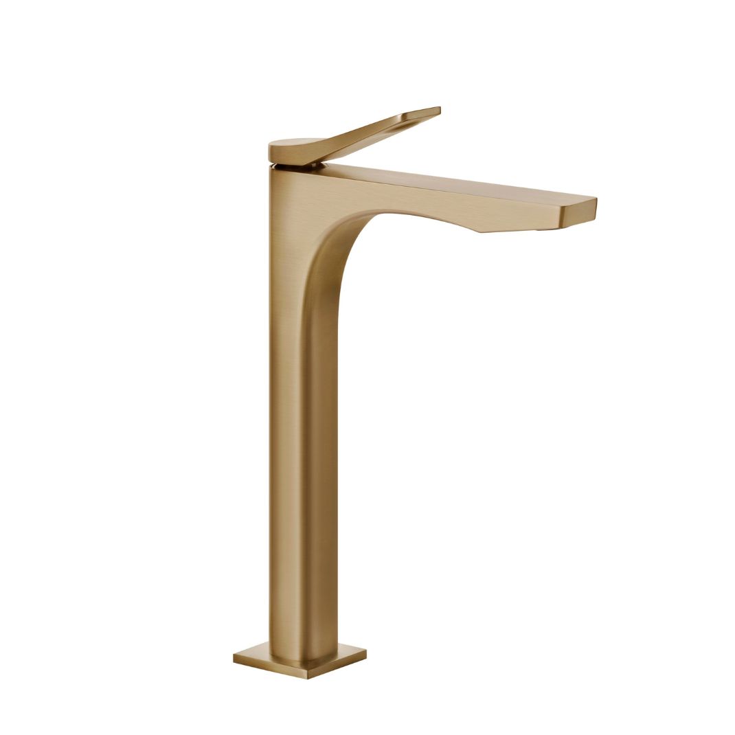 izlietnes-jaucejkrans-rilievo-warm-bronze-brushed-pvd-gessi Izlietnes jaucējkrāns RILIEVO, warm bronze, brushed PVD, Gessi - Image 1