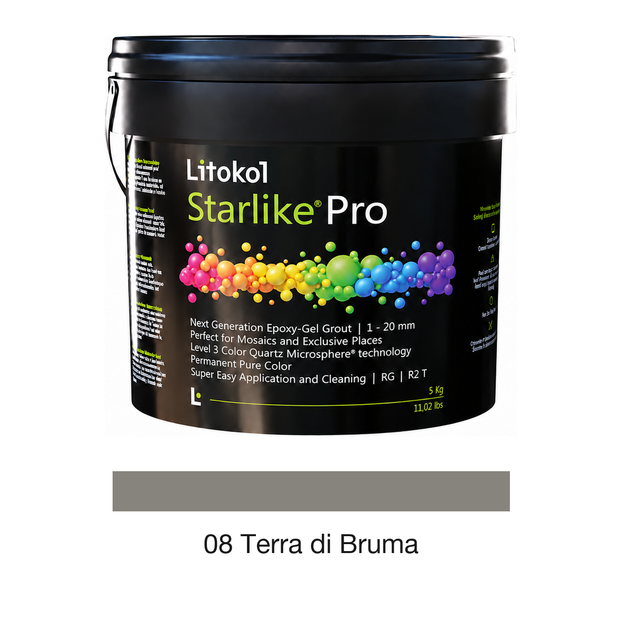 starlike-pro-08-terra-di-bruma-v2 Epoksīda šuvotājs STARLIKE PRO, 08 Terra di Bruma, 2,5 kg