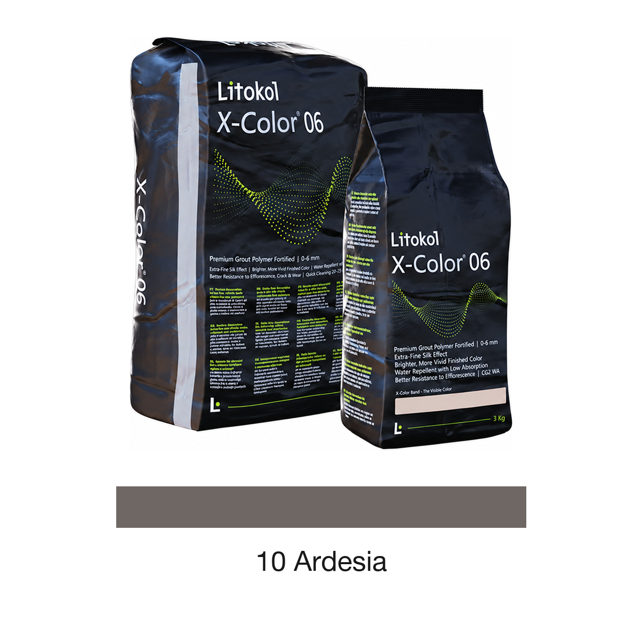 xcl06ard0063-toon-v2 Cementa šuvotājs X-COLOR 0-6, 10 Ardesia, 3 kg