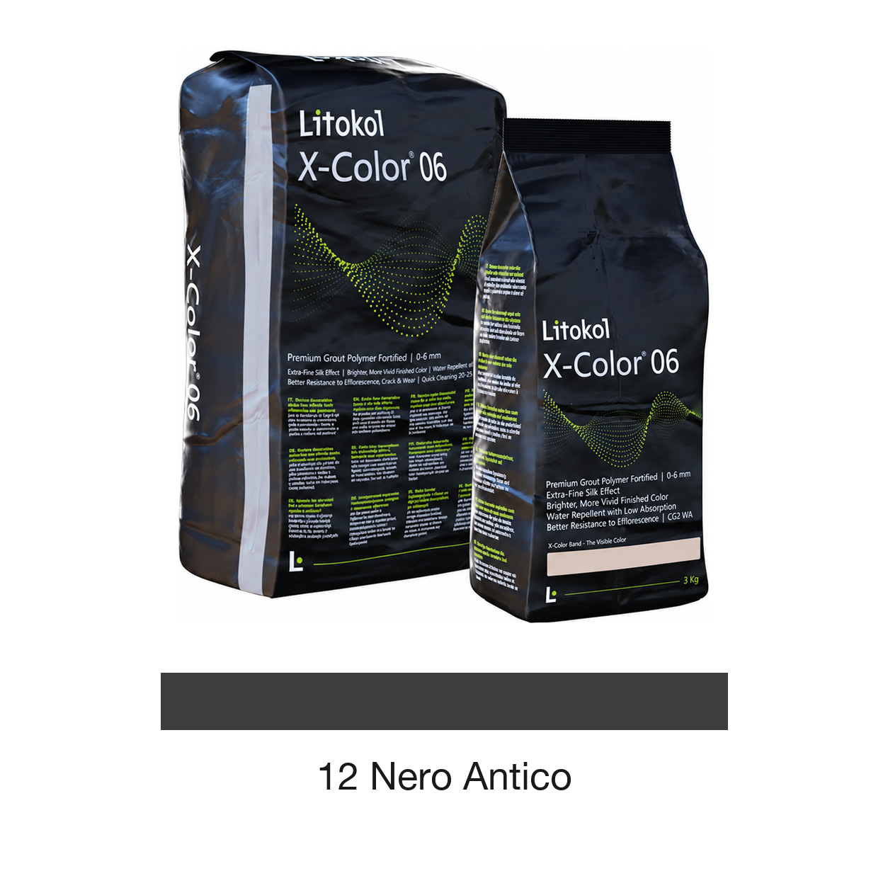 xcl06nan0063-toon-v2 Cementa šuvotājs X-COLOR 0-6, 12 Nero Antico, 3 kg