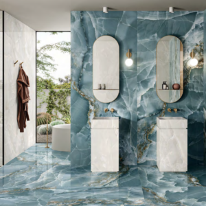 Wall tile / floor tile Tele di Marmo Onix, green, EmilCeramica