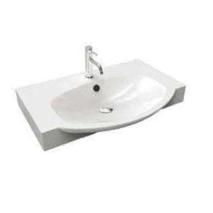 Washbasin EASY BATH 62x49, white, Cielo