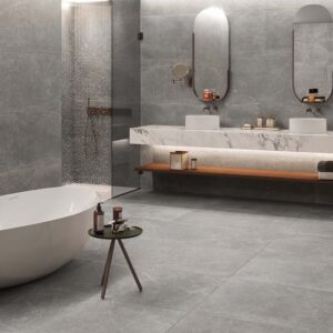Wall tile / floor tile BLEUEMIX, Grey, Keraben