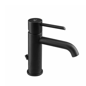 Washbasin mixer ROUND, black matt, Noken