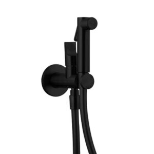 Wall-mounted bidet shower wiht mixer, Colletivita, black matt, Fima FC