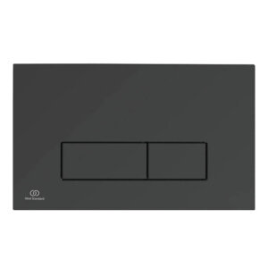 Flush plate PROSYS OLEAS M2, matt black, Ideal Standard