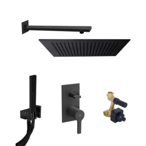 Shower set URBAN, black, Noken