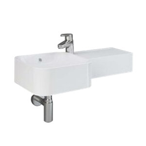 Washbasin PETIT 77 right ledge, RAK