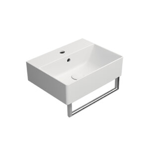 Washbasin KUBE X 45,white matt, GSI