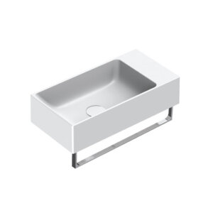 Washbasin NEW ZERO 50, satin white, Catalano