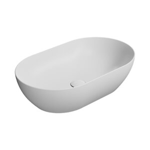 Washbasin PURA 60, white matt, GSI