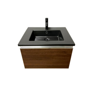 Washbasin MARNE (with washbasin 60), wenge oak, Noken