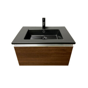 Washbasin MARNE (with washbasin 80), wenge oak, Noken