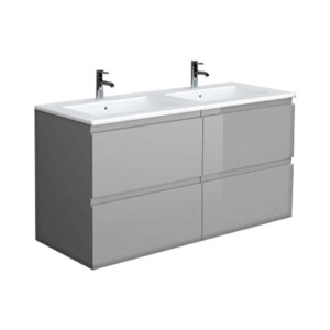 Washbasin cabinet JOY (with washbasin), Urban Grey, Rak