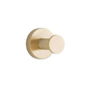 Towel hook UNO, matte gold, Boheme Bagno