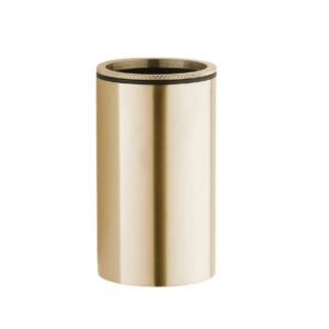 Toothbrush holder UNO, matte gold, Boheme Bagno