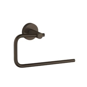 Держатель полотенец UNO, gun metal, Boheme Bagno