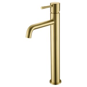 Washbasin mixer UNO, matte gold, Boheme Bagno