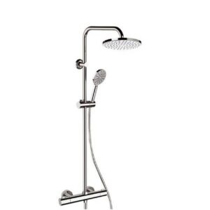 Thermostatic shower set X-FACTOR, Chrome, Daniel