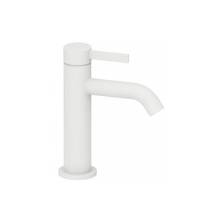Basin mixer METRICA, matt white, Daniel