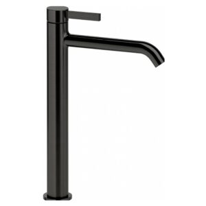 Izlietnes jaucējkrāns METRICA, shiny brushed black, Daniel