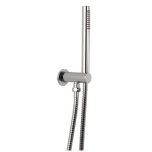 Hand shower with water connection and shower holder, chrome, Fima CF