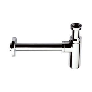 Basin siphon, chrome, Daniel