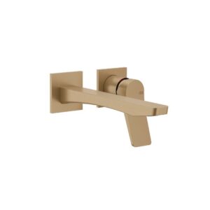 Sienas izlietnes maisītājs RILIEVO, warm bronze, brushed PVD, Gessi