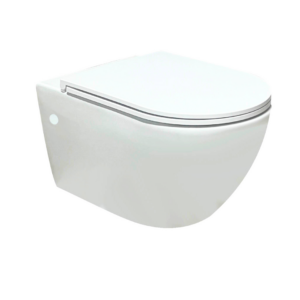 Pie sienas stiprināms WC pods LILAC (ar vāku), AZZURRA