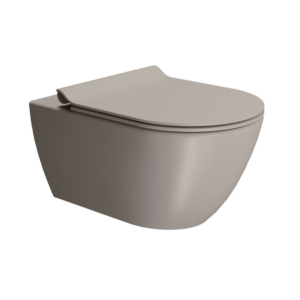 Wall-hung WC PURA (seat included), Tortora, GSI