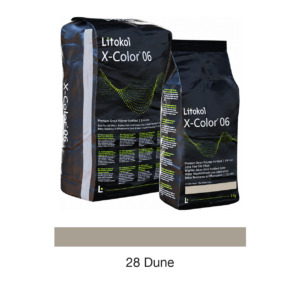 Цементная затирка X-COLOR 0-6, 28 Dune, 3 кг