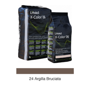 Цементная затирка X-COLOR 0-6, 24 Argilla Bruciata, 3 кг