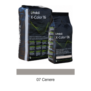 Cementitious grout X-COLOR 0-6, 07 Cenere, 3 kg