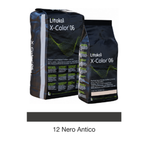 Cementitious grout X-COLOR 0-6, 12 Nero Antico, 3 kg