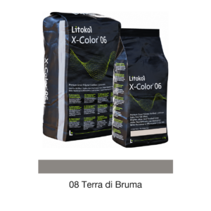 Cementa šuvotājs X-COLOR 0-6, 08 Terra di Bruma, 3 kg