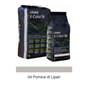 Cementitious grout X-COLOR 0-6, 04 Pomice di Lipari, 3 kg